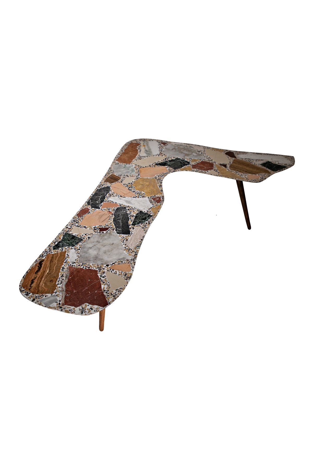 Corner coffee table 125 X 75cm